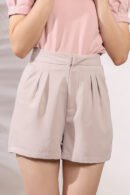 Pyala Shorts in Light Khakis