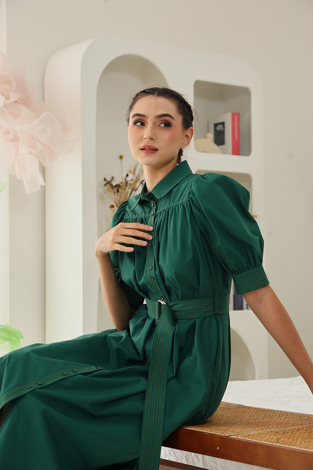 Clarissa Belted Shirt Dress – Bild 7