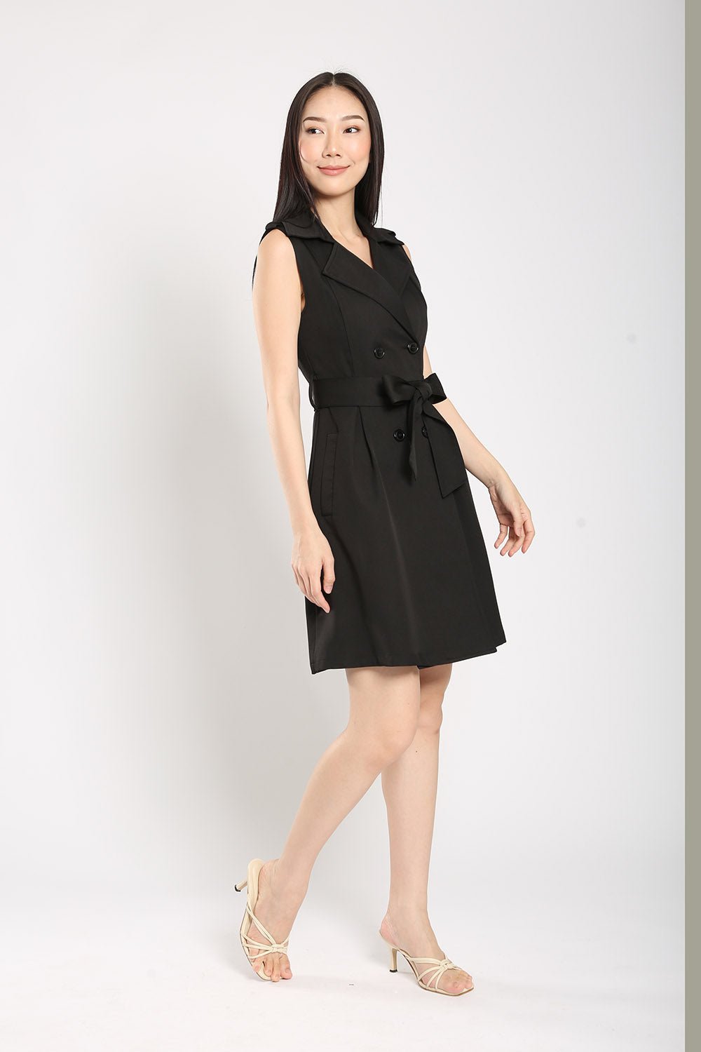 Gela Dress in Black - 圖片 6