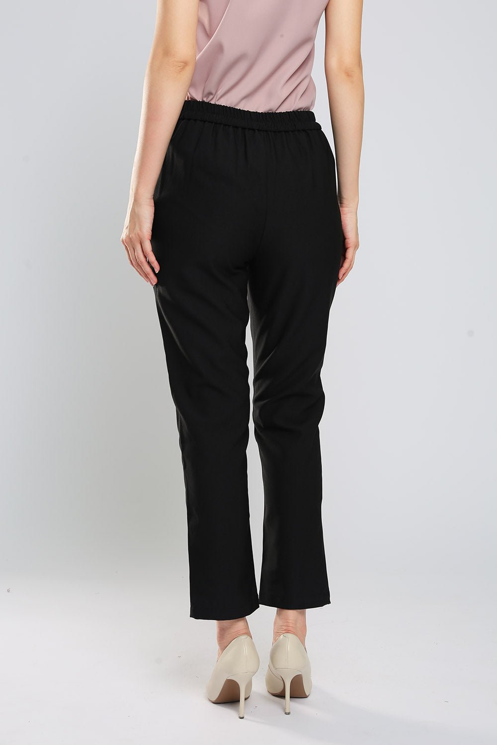 Monalise Tailored Pants in Black - Imej 6