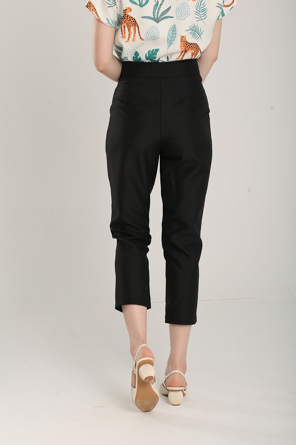Francesca Tailored Pants in Black - 圖片 9