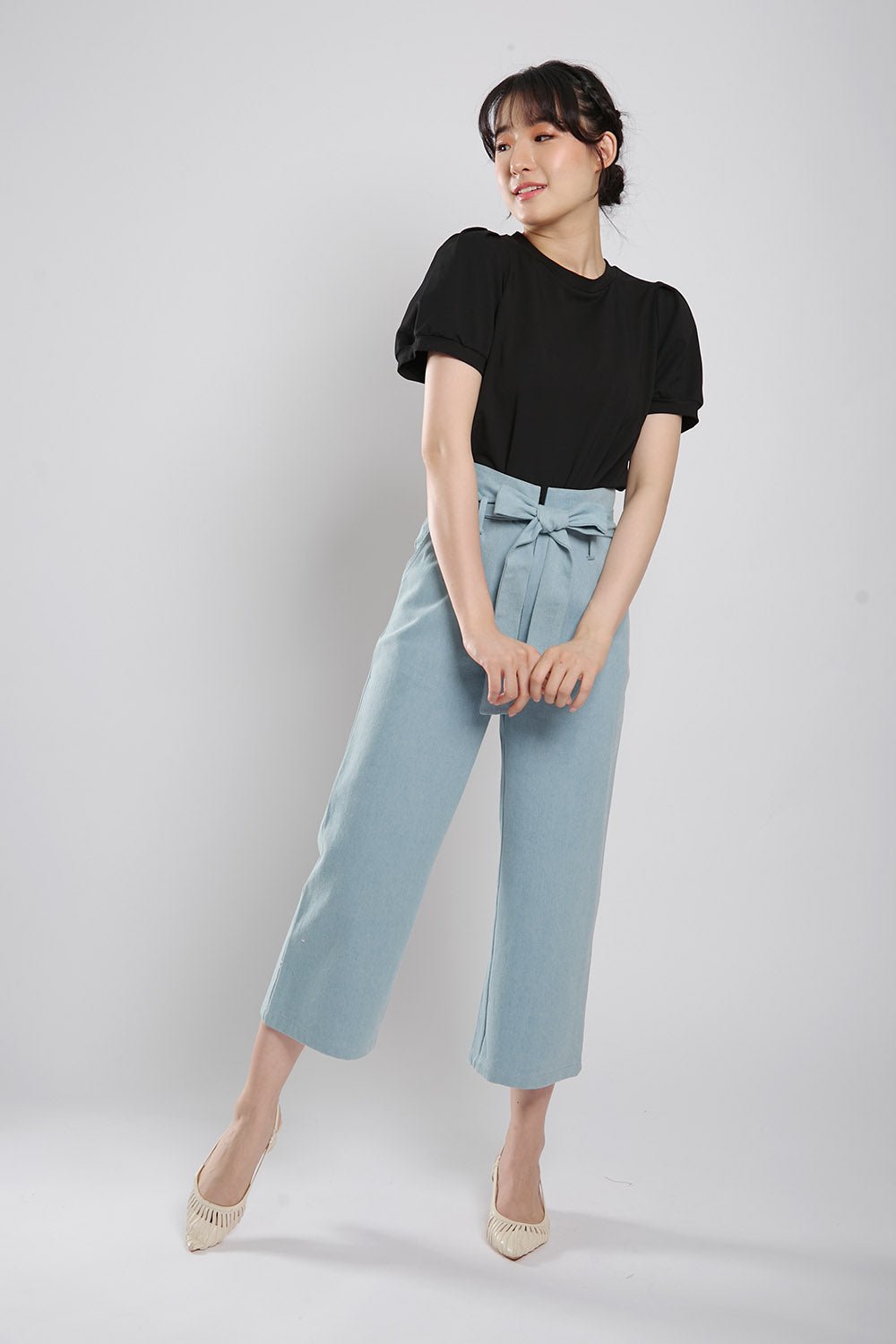 Lithany Denim Pants in Light Wash - Image 6