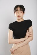 Yesenia Knit Top in Black