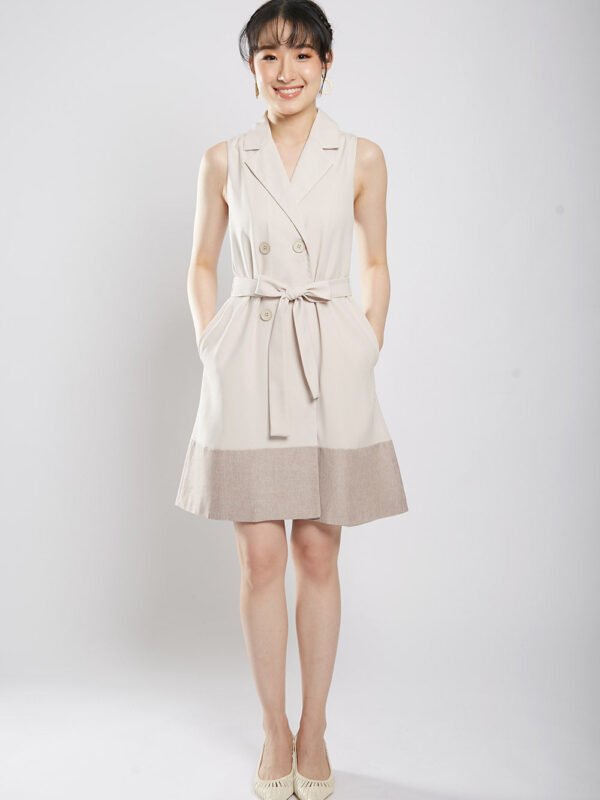 Hanley Dress in Apricot