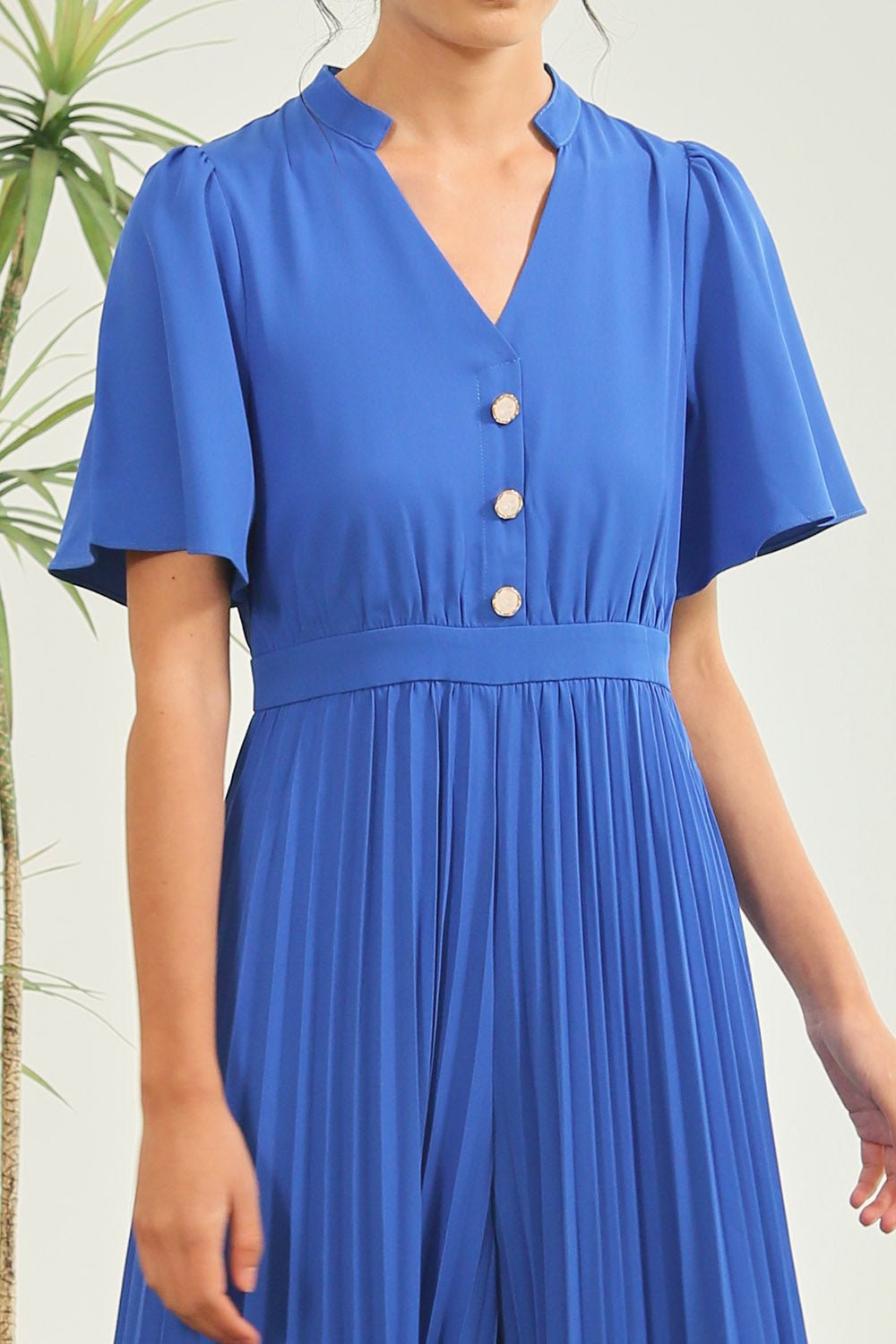 Kristela Jumpsuit in Blue - Imagen 6