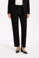 Elise Tailored Straight Leg Pants in Black